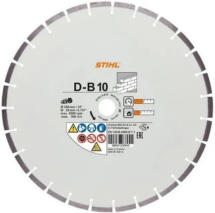 TARCZA DIAMENTOWA DO BETONU D-B10 350MM STIHL