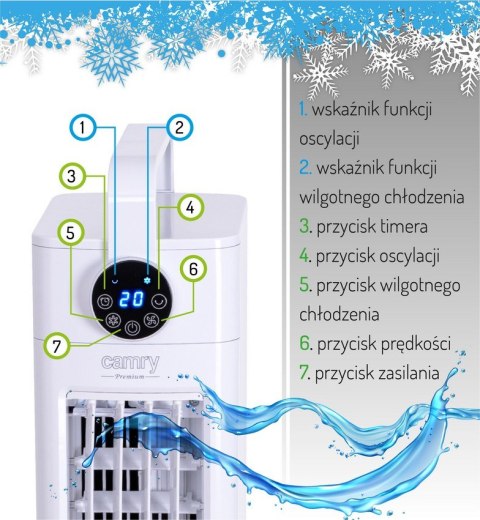 KLIMATOR KOLUMNOWY 3W1 AD 7858 CAMRY