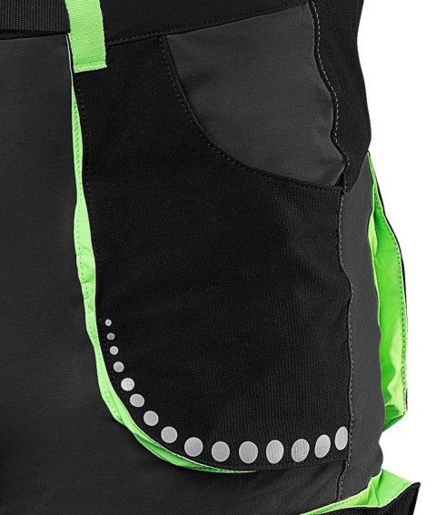 KRÓTKIE SPODENKI PREMIUM, 4 WAY STRETCH CZARNE ROZMIAR XXL NEO