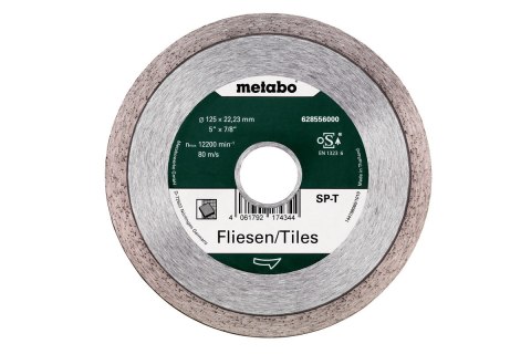 TARCZA DIAMENTOWA DO PŁYTEK 125*22.23MM METABO