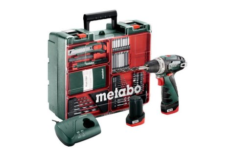 WIERTARKO-WKRĘTARKA AKUM. 12V POWERMAXX BS SET 2*2.0AH METABO