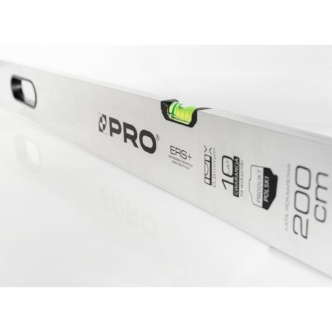 ŁATA MURARSKA ZE WSKAŹNIKAMI I UCHWYTAMI 400CM PRO