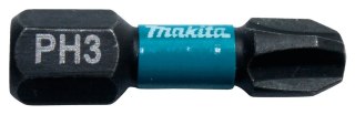 KOŃCÓWKA WKRĘTAKOWA IMPACT BLACK, GROT, BIT PH3-25MM 2SZT MAKITA