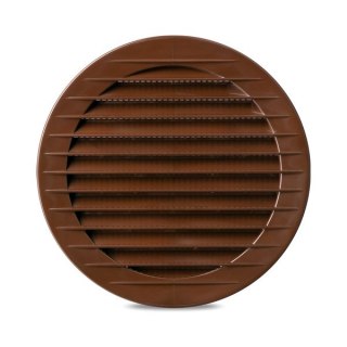 KRATKA OKRĄGŁA Z SIATKĄ FI 60 BRĄZ (4SZT.) AIR ROXY