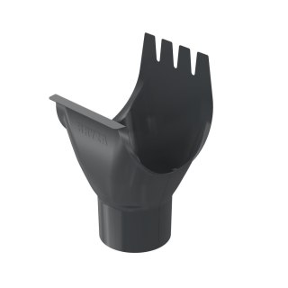 LEJ SPUSTOWY STAL 125/90 GRAFIT BRYZA