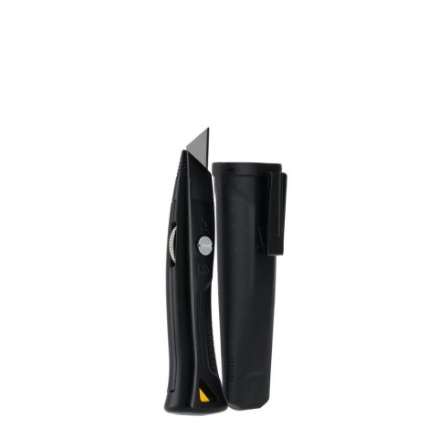 NÓŻ HEAVY DUTY OSTRZE TRAPEZ STAŁE METALOWY CZARNY STANLEY