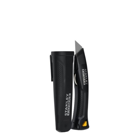 NÓŻ HEAVY DUTY OSTRZE TRAPEZ STAŁE METALOWY CZARNY STANLEY