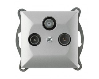 PERŁA GNIAZDO ABONENCKIE 'RTV' SATELITARNE 3DB ABEX