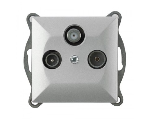 PERŁA GNIAZDO ABONENCKIE 'RTV' SATELITARNE 3DB ABEX