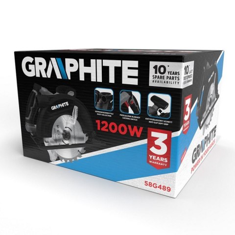 PILARKA TARCZOWA 1200W 185MM GRAPHITE