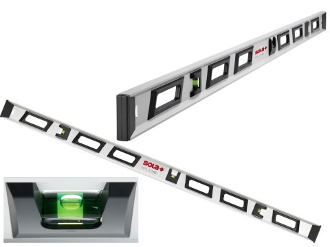 POZIOMICA WSKAŹNIK POZIOMU I 2*PIONU HPL 3 180CM SOLA