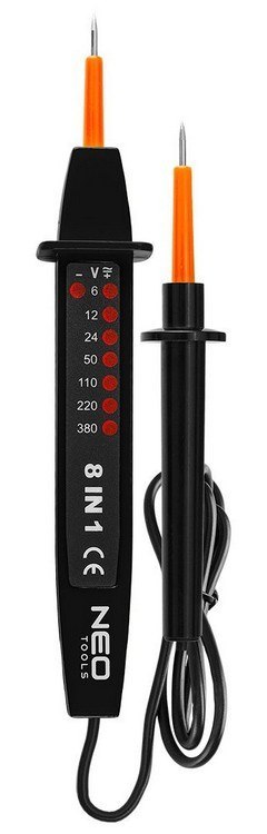 WIELOFUNKCYJNY TESTER NAPIĘCIA 8 W 1 AC/DC 6-380V NEO