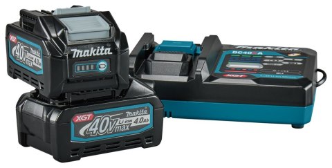 ZESTAW ZASILAJĄCY 18V XGT 40V 2*4.0AH + DC40RA MAKITA
