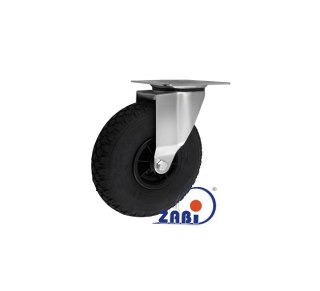KOŁO PNEUMATYCZNE METAL-GUMA 260MM SKRĘTNE 2602ŁKX4 Ł/K ZABI
