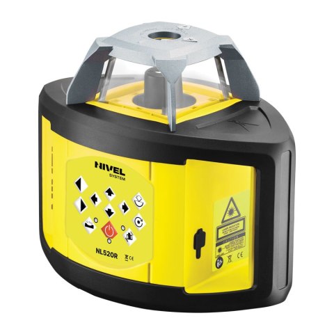 NIWELATOR LASEROWY NL520R CZERW. NIVEL SYSTEM NIVEL