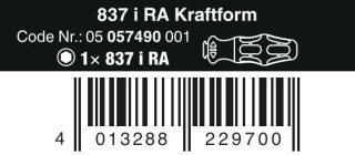 RĘKOJEŚĆ Z UCHWYTEM DO TRZP. WYMIENN.FUNKCJA GRZECH.9*115MM WERA