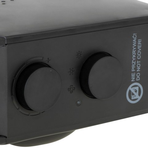 TERMOWENTYLATOR CZARNY 2000W AD 7725B ADLER