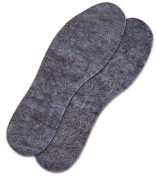 WKŁADKA FILCOWA DO BUTÓW ROZMIAR 38 UN