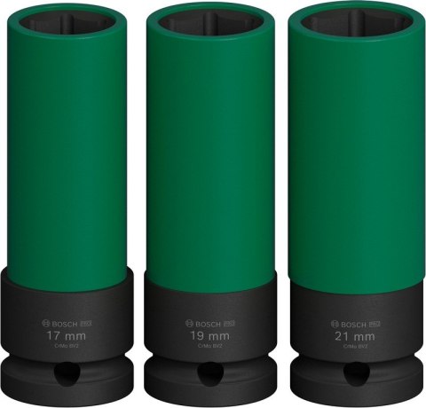 ZESTAW KLUCZY NASADOWYCH 1/2'' XL PRO S 3SZT. BOSCH