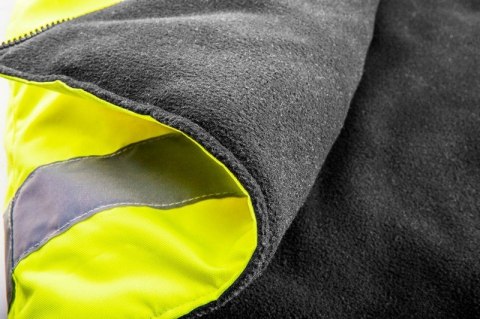 BEZRĘKAWNIK ROBOCZY DWUSTRONNY ODBLASKOWY ŻÓŁTY ROZMIAR XL NEO