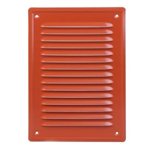 KRATKA METALOWA SKOŚNA Z SIATKĄ 14*21CM CEGLASTY AIR ROXY