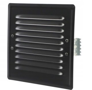 KRATKA METALOWA SKOŚNA Z UCHWTAMI Z SIATKĄ 14*14CM CZARNY AIR ROXY