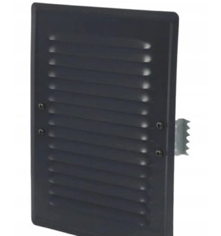 KRATKA METALOWA SKOŚNA Z UCHWTAMI Z SIATKĄ 14*21CM GRAFIT AIR ROXY