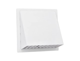 KRATKA WENTYLACYJNA/WYLOT Z OKAPEM 170*170,FI 80-150, BIAŁA AIR ROXY