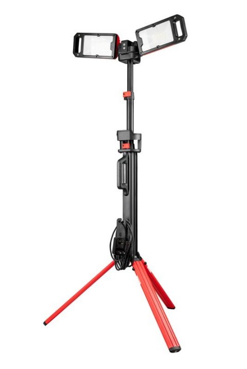 REFLEKTOR LED STOJĄCY SKŁADANY 5000LM 2*25W PRO