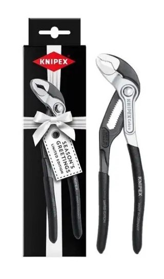 SZCZYPCE DO RUR COBRA 180MM CZARNE EDYCJA LIMITOWANA KNIPEX