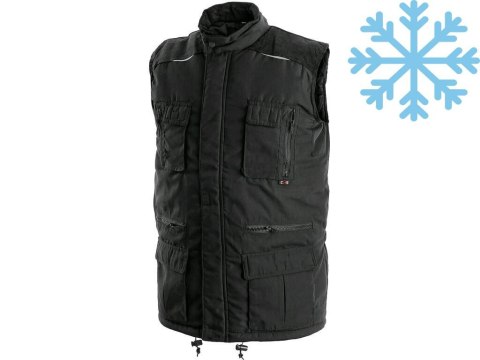 BEZRĘKAWNIK OCIEPLANY CXS OHIO CZARNY ROZMIAR XXL CXS