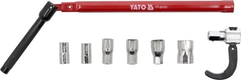 KLUCZ ŁAMANY DO INSTALACJI ARMATURY 8W1 YATO