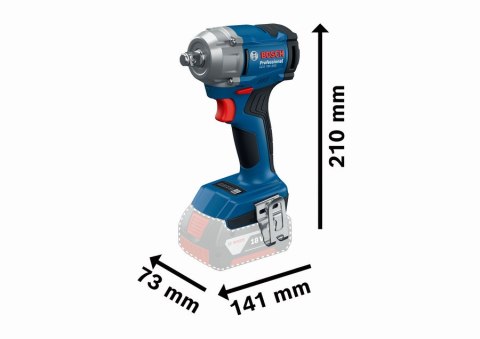 KLUCZ UDAROWY AKUMULATOROWY 1/2'' GDS 18V-350 0*AH BOSCH