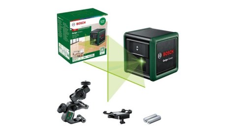 LASER KRZYŻOWY SAMOPOZIOMUJĄCY QUIGO GREEN BOSCH
