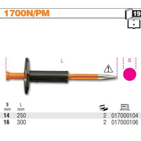 PRZEBIJAK Z OCHRANIACZEM 250MM BETA