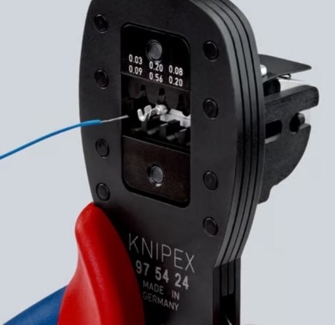 SZCZYPCE DO ZAGNIATANIA WTYKÓW MINIATUROWYCH MICRO-FIT KNIPEX