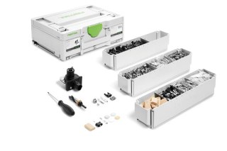ASORTYMENT ŁĄCZNIKÓW DOMINO KV-SYS D8 FESTOOL