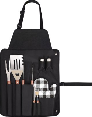 FARTUCH DO GRILLOWANIA Z AKCESORIAMI 8 SZTUK TOYA