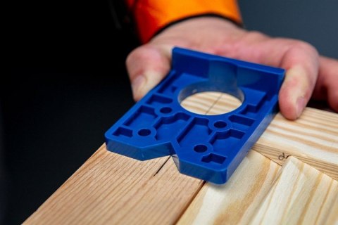 FREZ PUSZKOWY 35 MM Z OGRANICZNIKIEM + SZABLON GRAPHITE