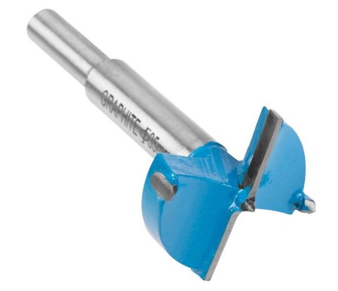 FREZ PUSZKOWY 35 MM Z OGRANICZNIKIEM + SZABLON GRAPHITE