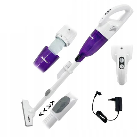 ODKURZACZ AKUMULATOROWY PIONOWY 12V 2.0AH MAKITA