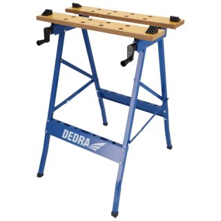 STÓŁ WARSZTATOWY SKŁADANY OBCIĄŻENIE MAX 100KG DEDRA