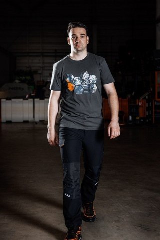 T-SHIRT Z NADRUKIEM WARSZTAT ROZMIAR XXL NEO