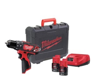 WIERTARKO-WKRĘTARKA UDAROWA M12BPDMC-202C 2*2.0AH MILWAUKEE