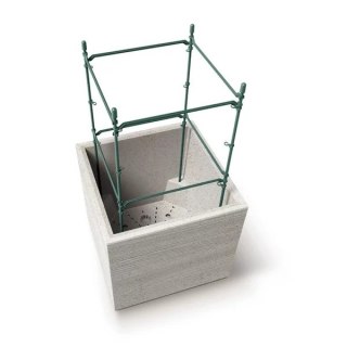 DONICZKA MADERA SQUARE ECO WOOD - BIAŁY FSC MIX PROSPERPLAST