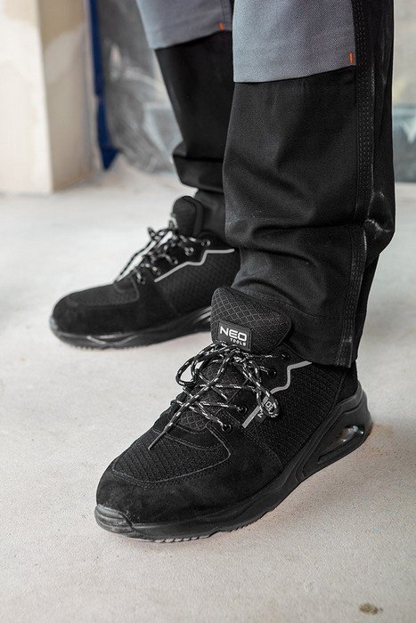 PÓŁBUTY ROBOCZE S1 SR STALOWY PODN.ODBLASKOWE ROZM.44 NEO