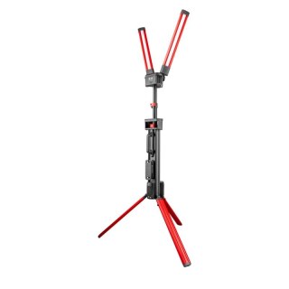 REFLEKTOR LED STOJĄCY SKŁADANY Z POKROWCEM 10000LM 2*50W PRO