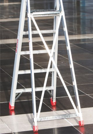 DRABINA SDOMUS09 ALUMINIOWA PROFESJONALNA 9 ST FARAONE