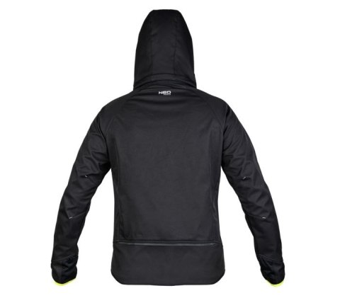 KURTKA MIX&MATCH SOFTSHELL CZARNO-ŻÓŁTA ROZMIAR M NEO
