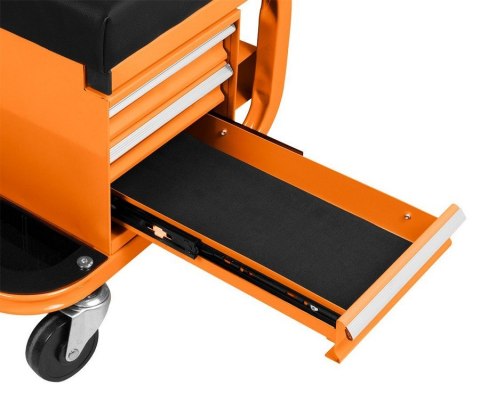 STOŁEK WARSZTATOWY NA KÓŁKACH Z SZUFLADAMI NA NARZĘDZIA NEO